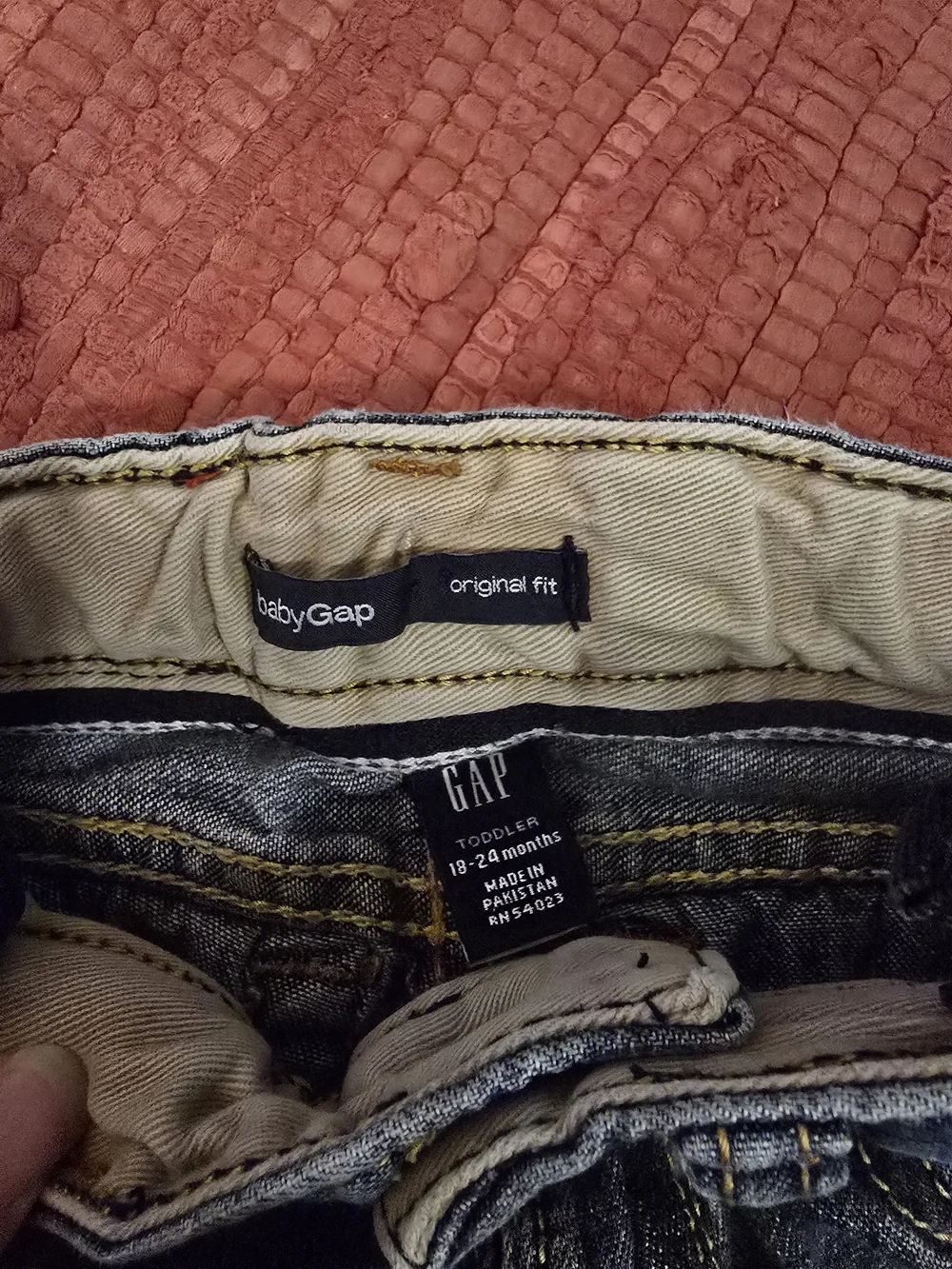 GAP denim jeans